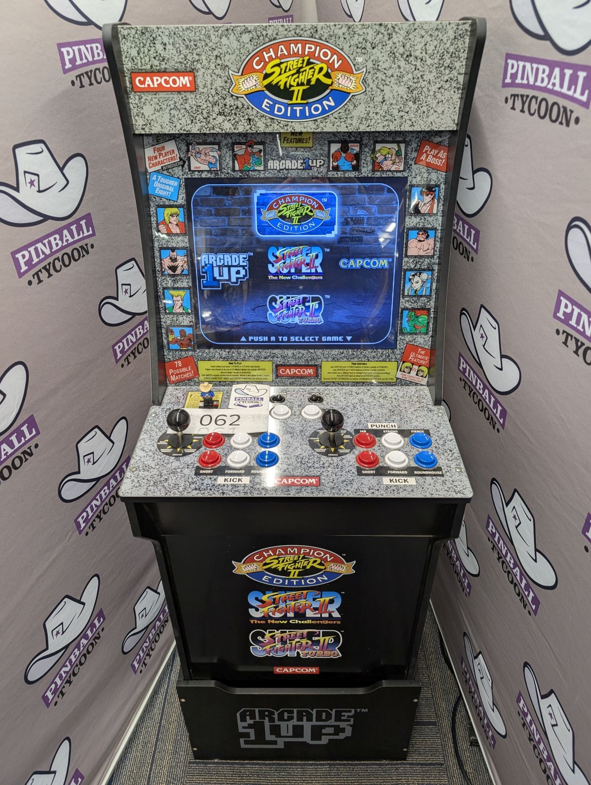 Arcade 1Up Street Fighter II (Champion Edition) Pre-Played
