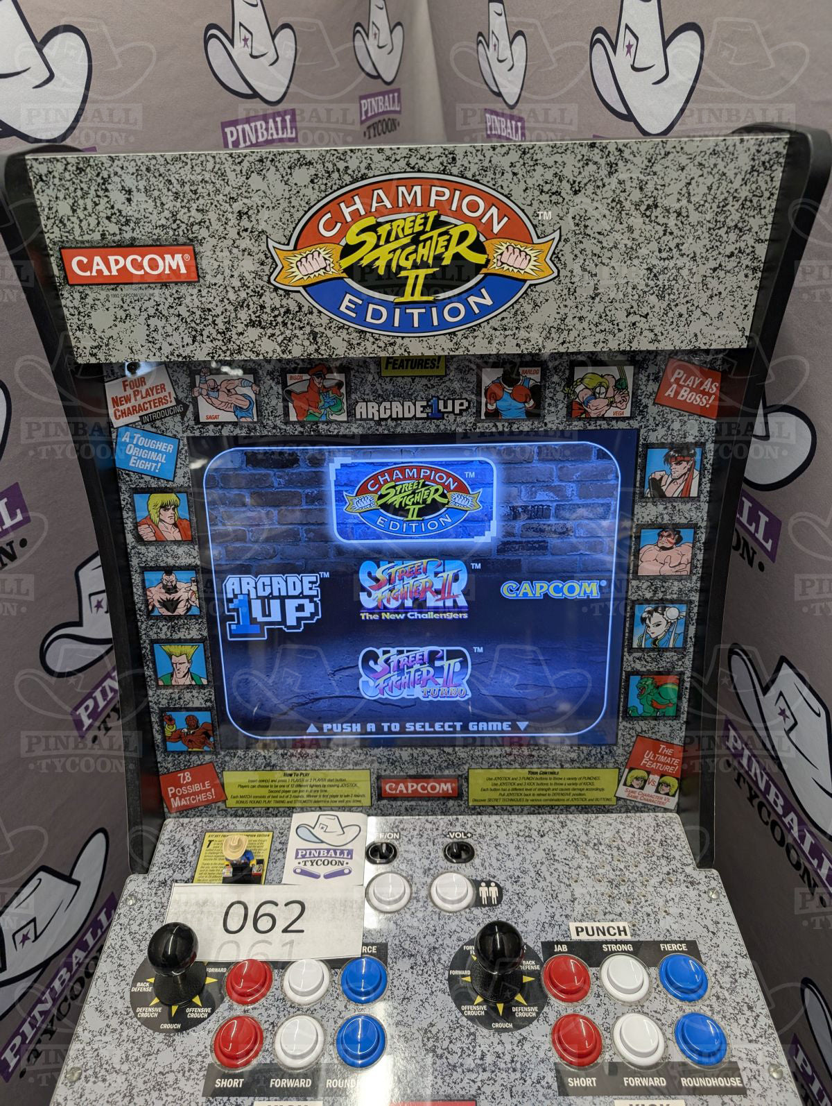 Arcade 1Up Street Fighter II (Champion Edition) Pre-Played