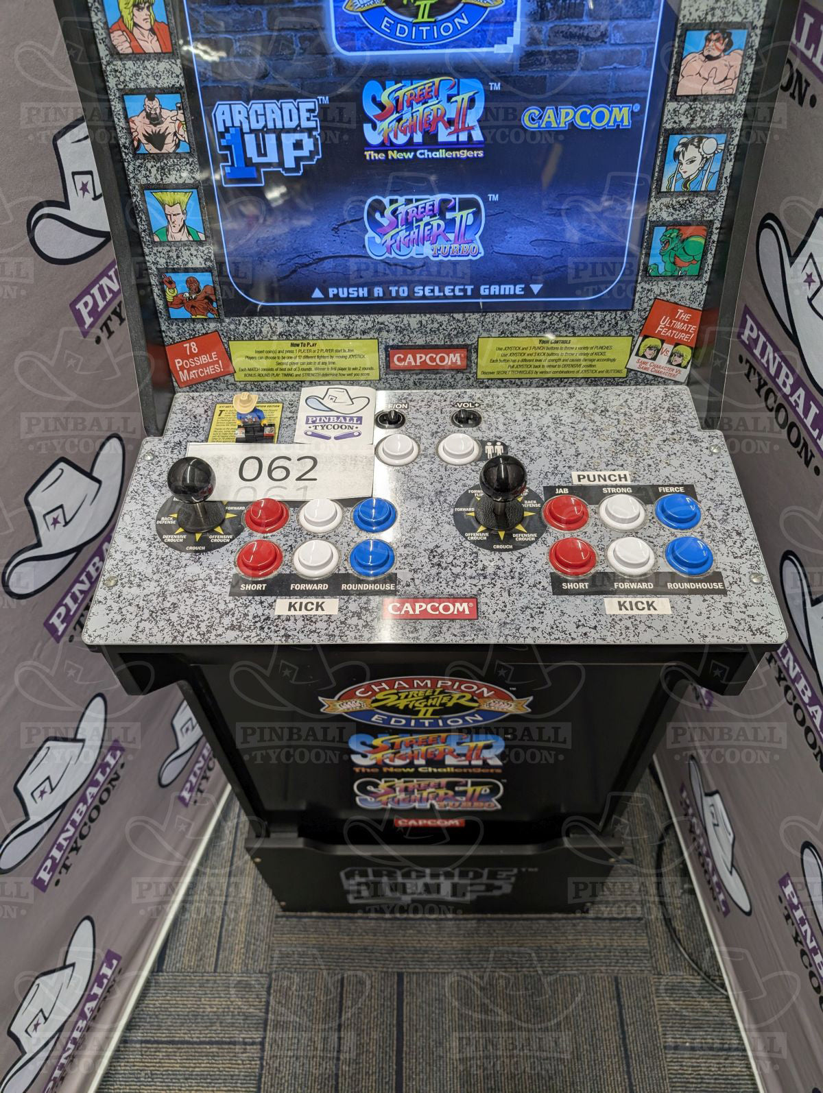 Arcade 1Up Street Fighter II (Champion Edition) Pre-Played
