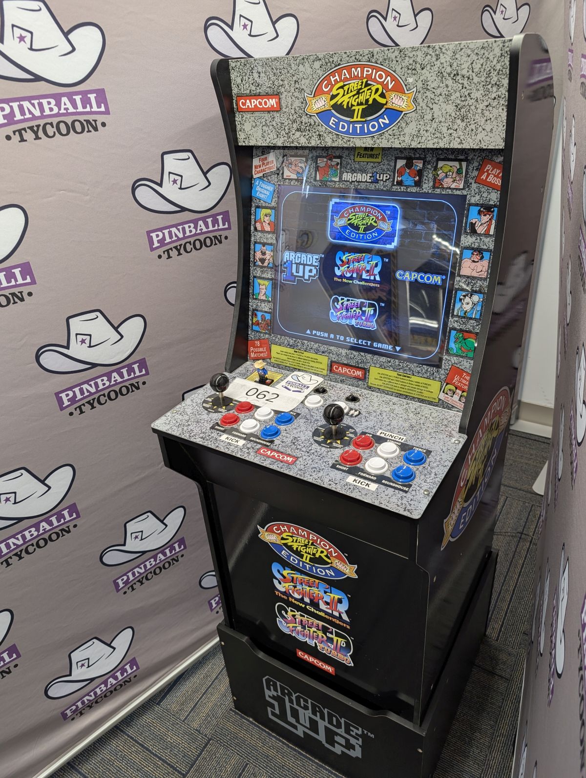Arcade 1Up Street Fighter II (Champion Edition) Pre-Played