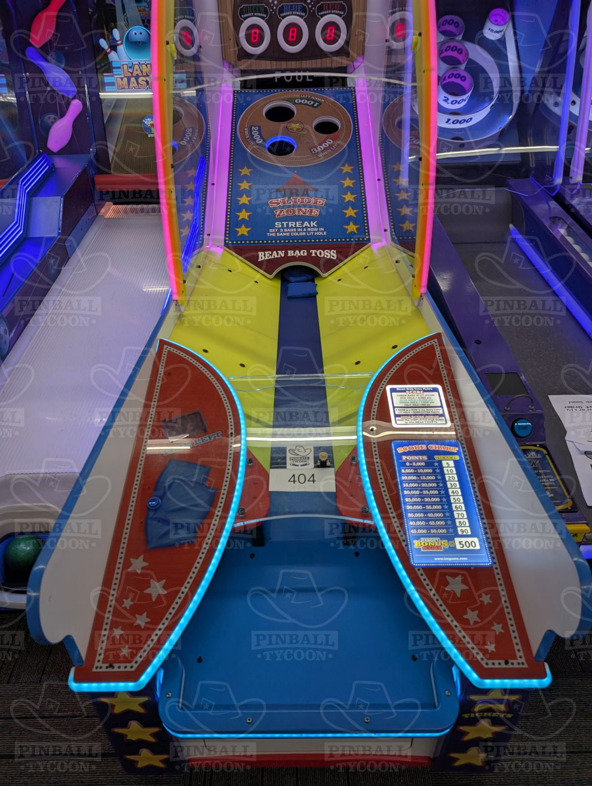 Bean Bag Toss (Pre-Played)