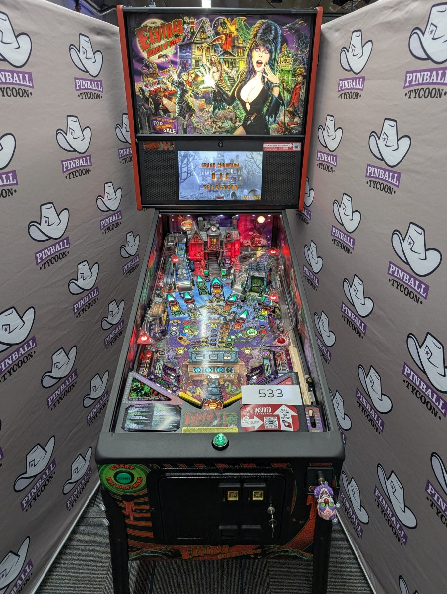 Elvira's House of Horrors Pinball (Premium Edition) Pre-Played