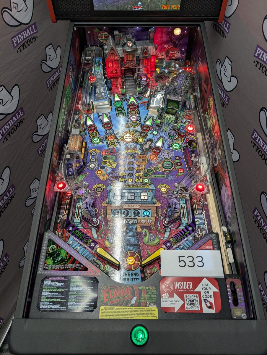Elvira's House of Horrors Pinball (Premium Edition) Pre-Played