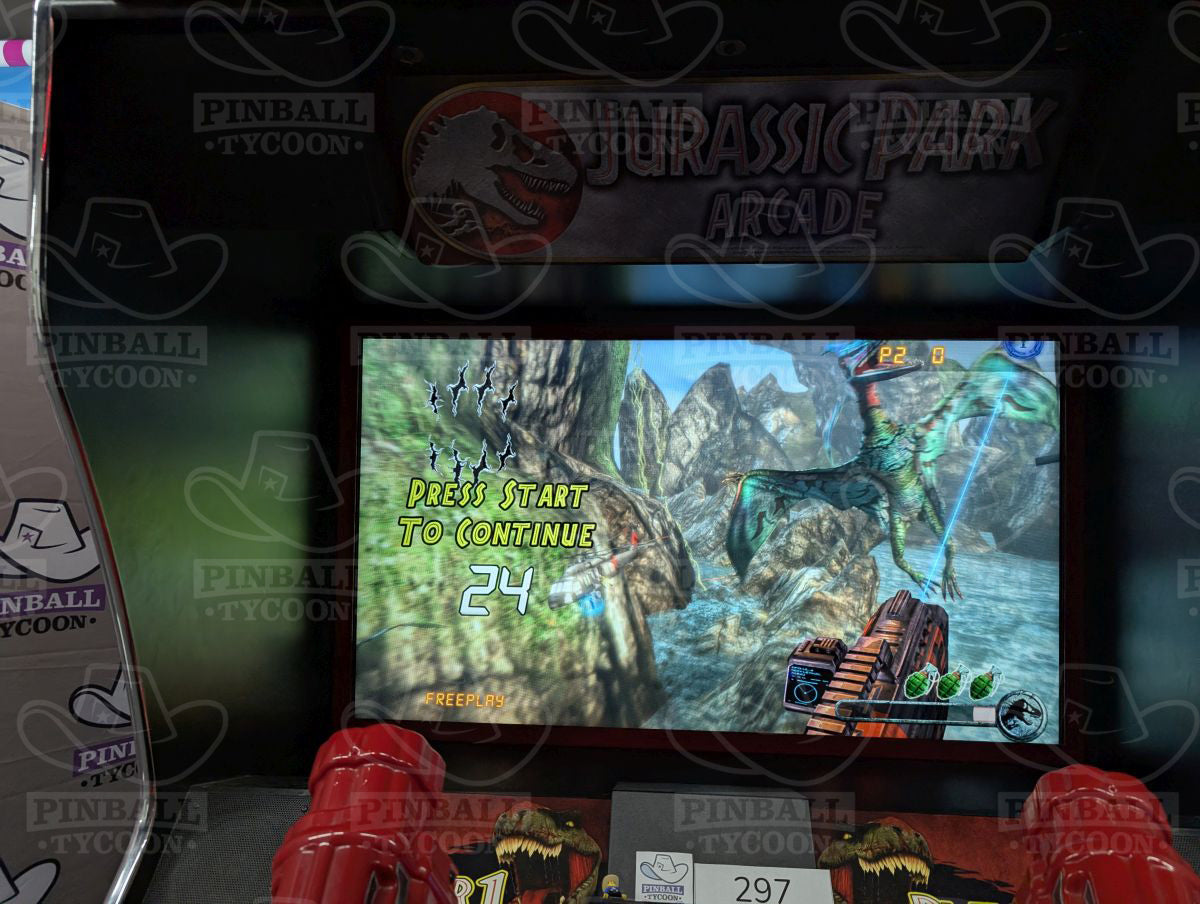 Jurassic Park Cabinet Shooter (Pre-Played)