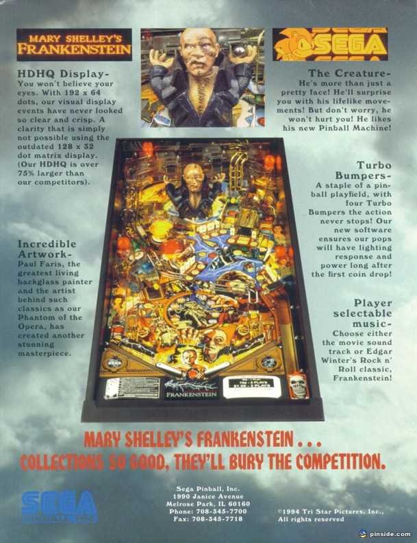 Mary Shelley's Frankenstein (Pre-Played)