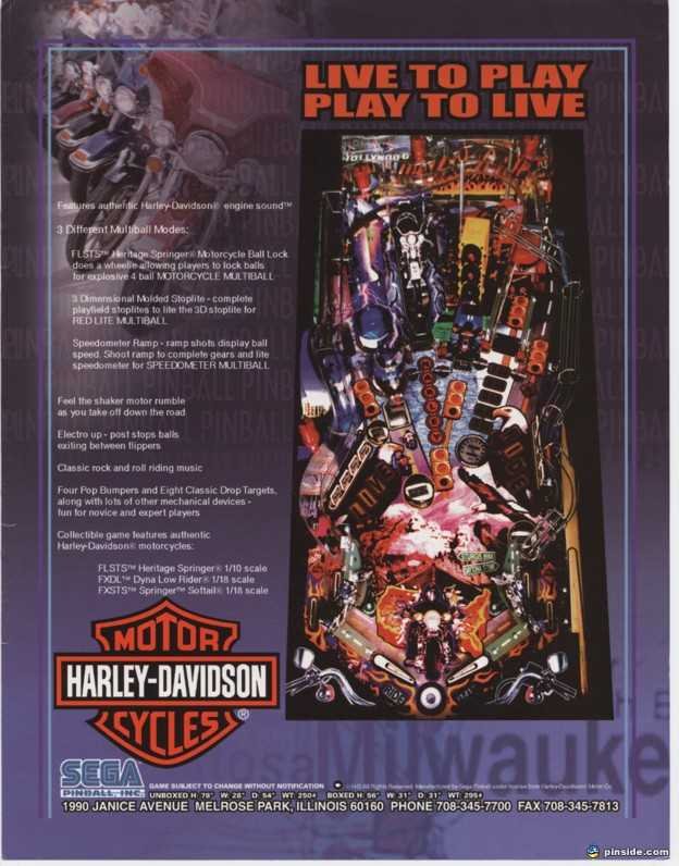Harley Davidson (Pre-Played)