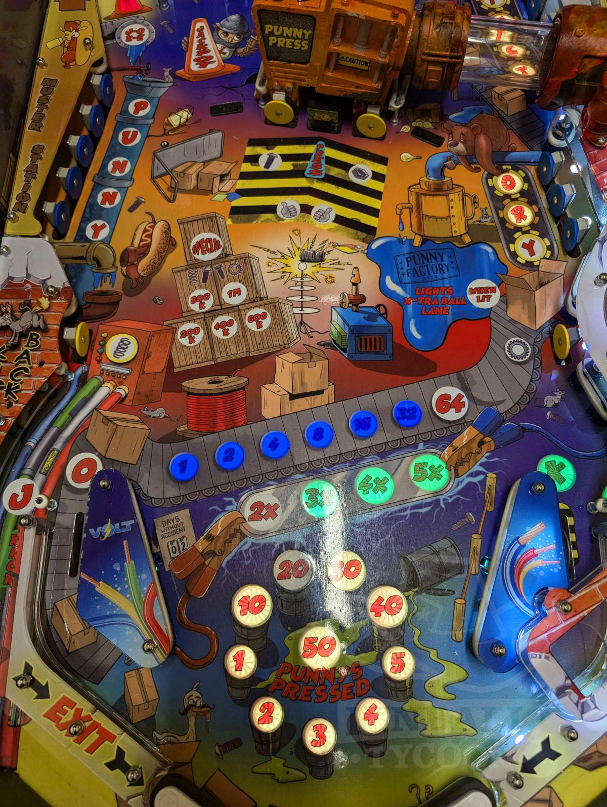 Punny Factory Pinball (Standard Edition) Pre-Played