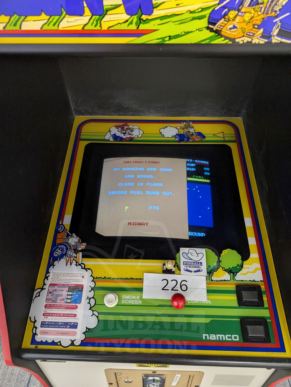 Rally X Original Japanese Release (Pre-Played)