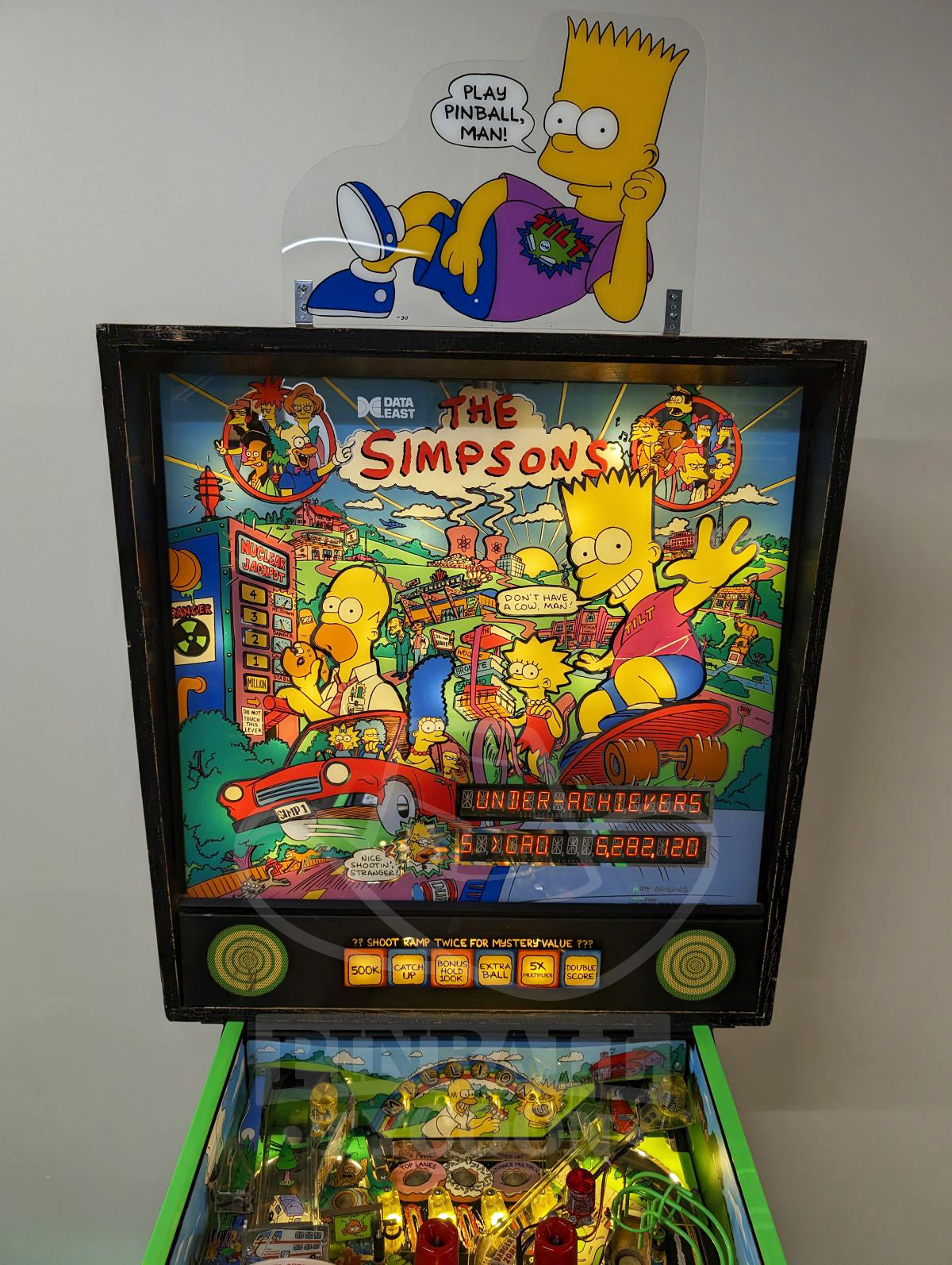 Simpsons with Topper and Green Armor (Pre-Played)