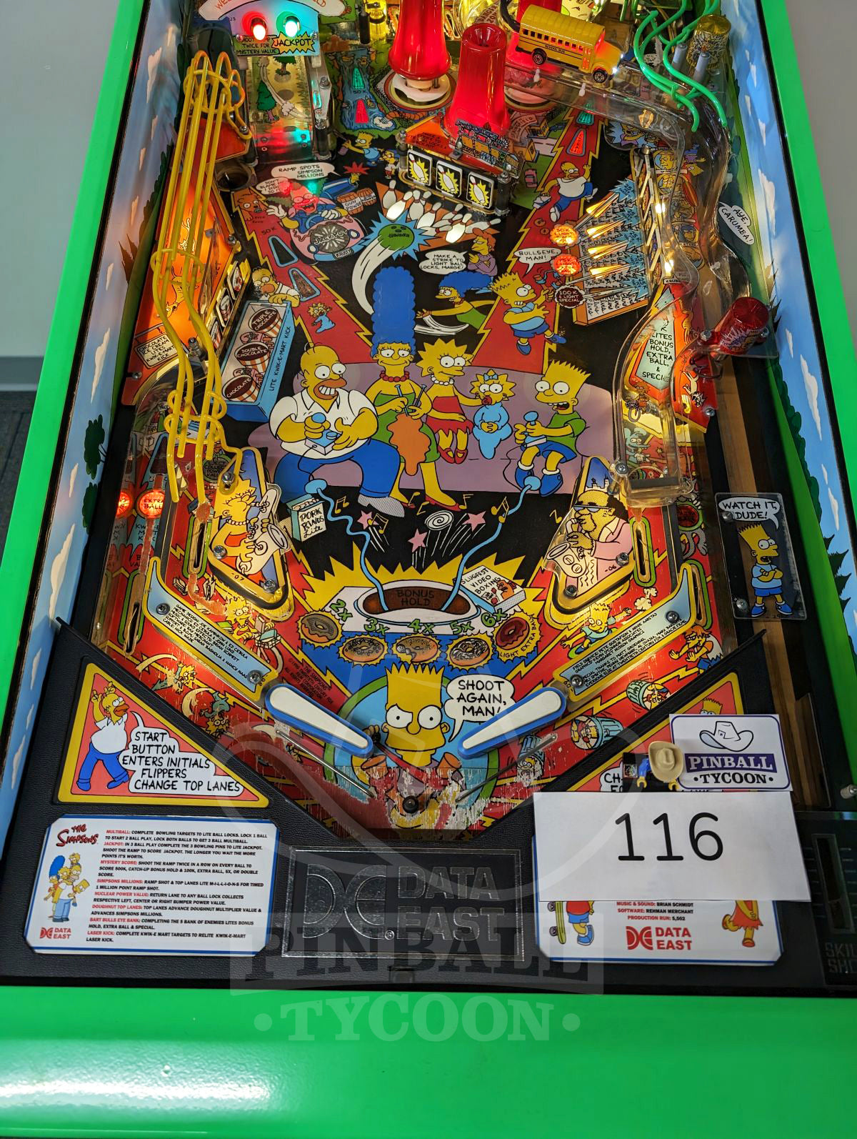 Simpsons with Topper and Green Armor (Pre-Played)