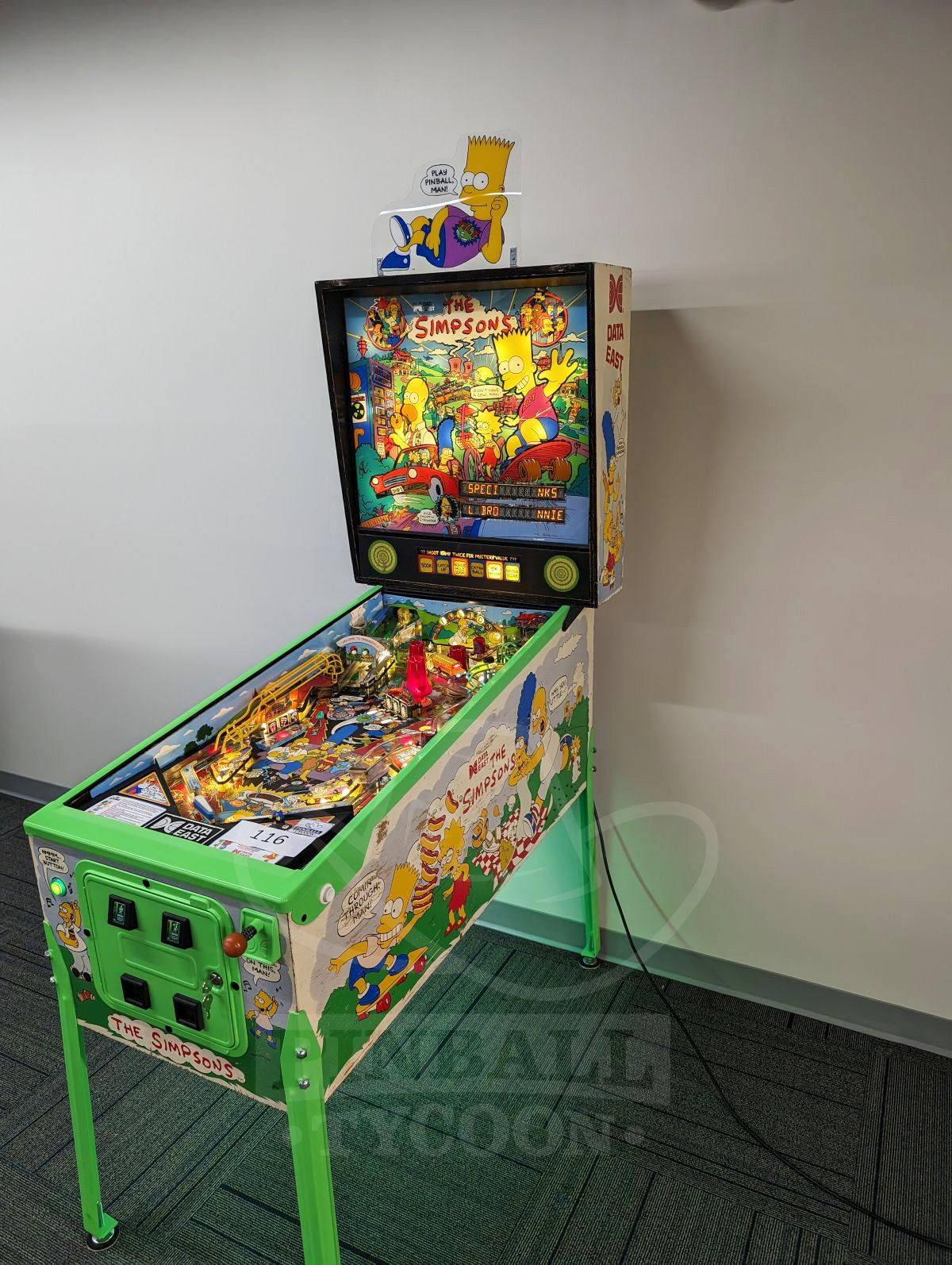 Simpsons with Topper and Green Armor (Pre-Played)