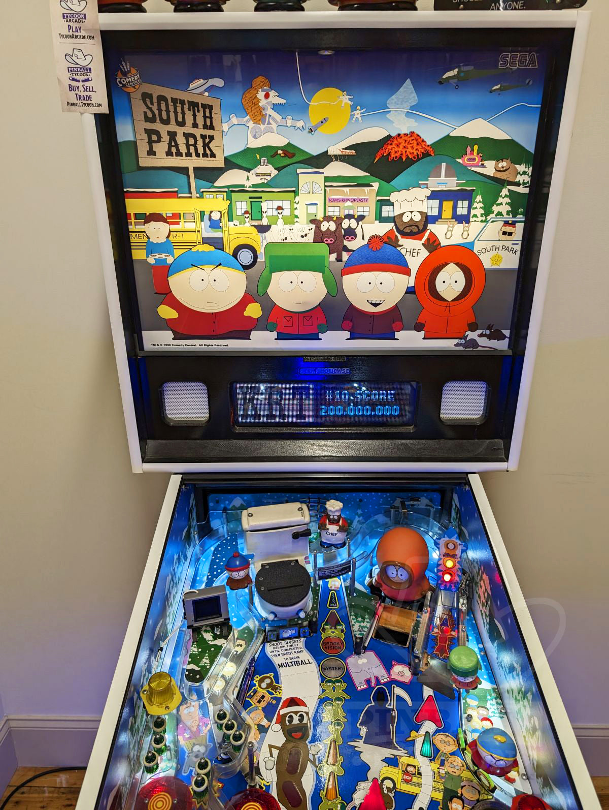 South Park with Topper and White Armor (Pre-Played)