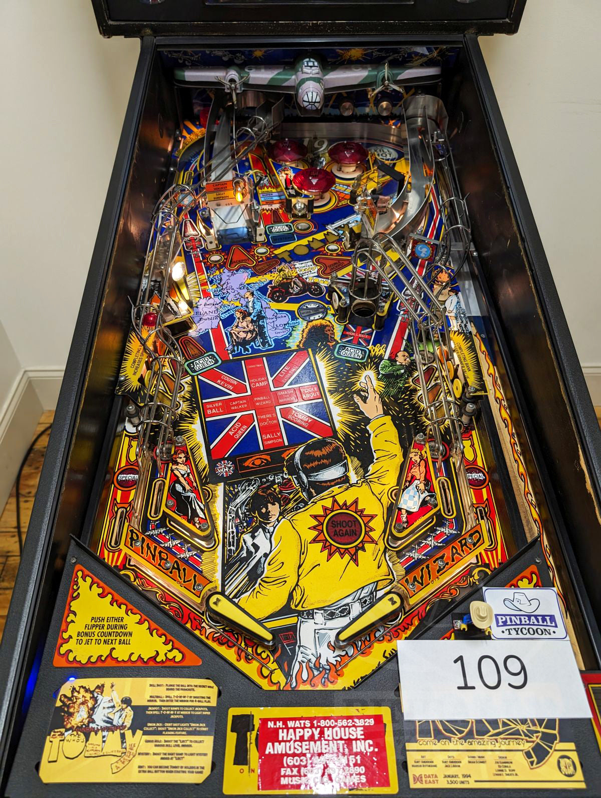 The Who's Tommy Pinball Wizard (Pre-Played)