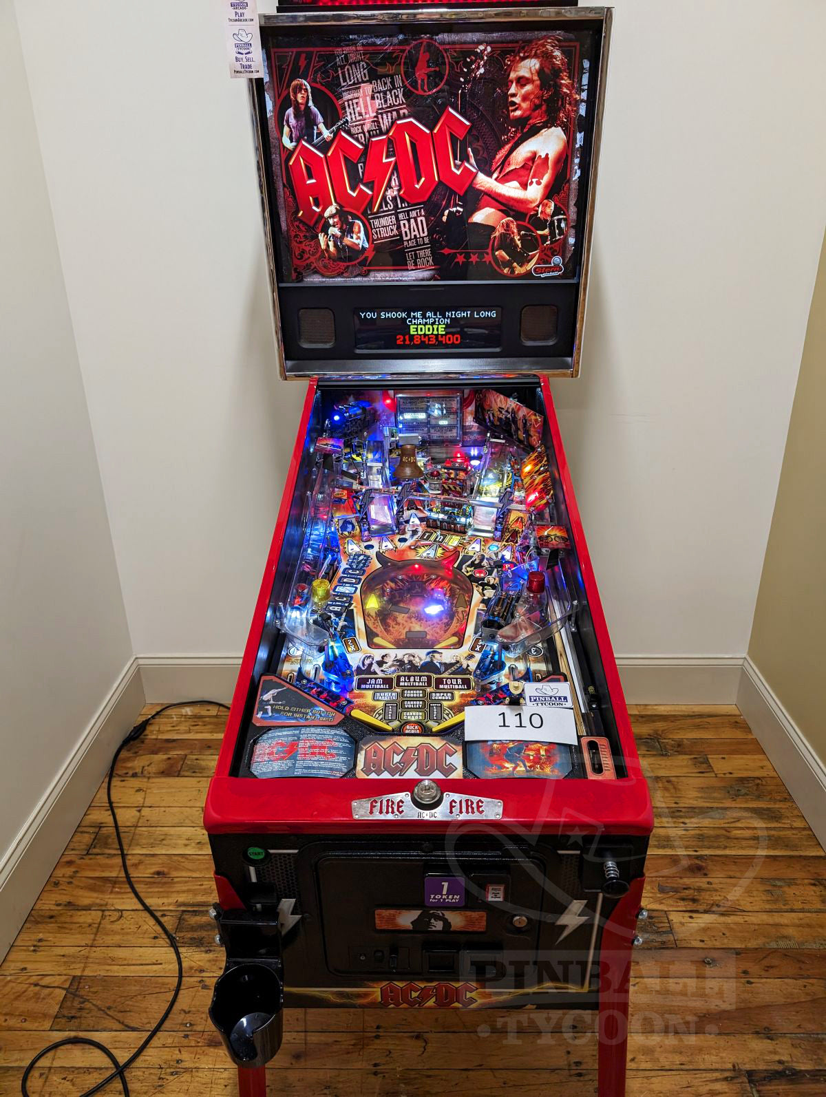 AC/DC (Premium Edition) Pre Played – Pinball Tycoon