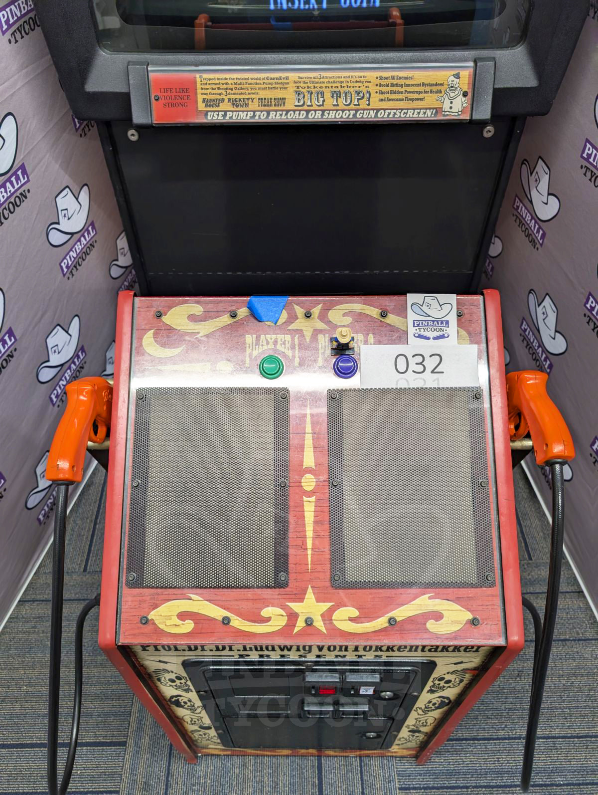 CarnEvil Deluxe Cabinet (Pre-Played)